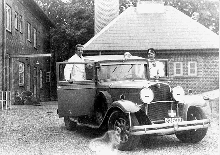 Esbønderup, ambulance, 1942