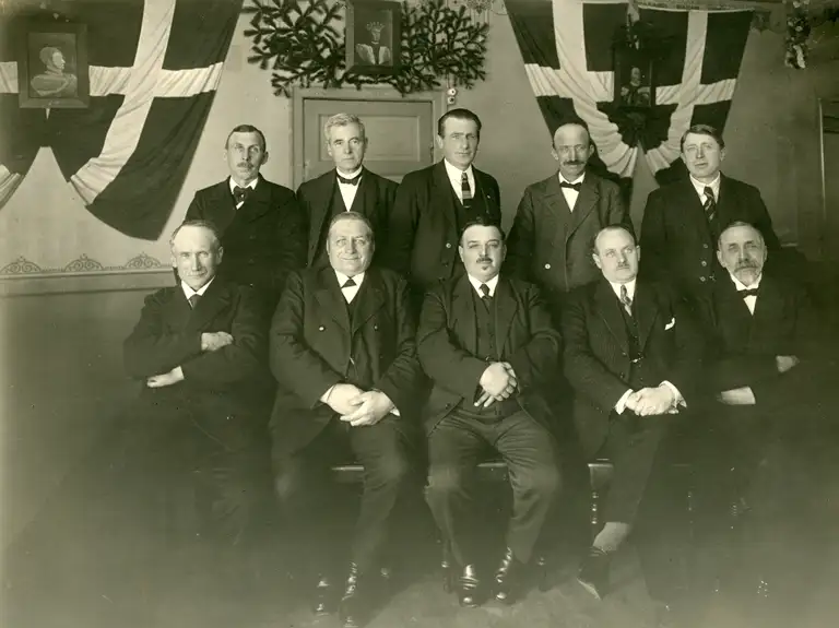 Søborg-Gilleleje sogneråd i årene 1921-1925 