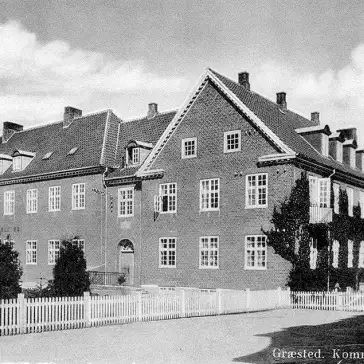 Græsted Skole ca. 1925